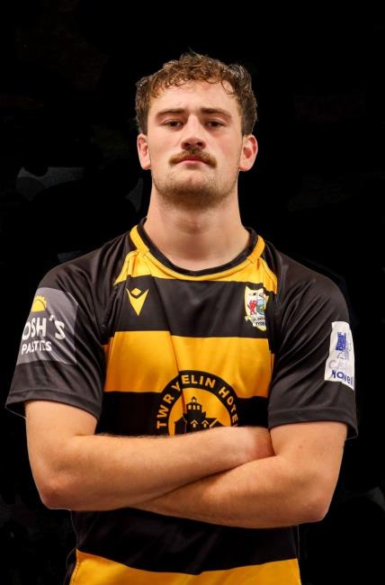 Nathan Foster - try hat-trick for St Davids
